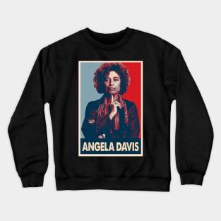 Davis Portrait Bold and Empowering T-Shirt Design Crewneck Sweatshirt